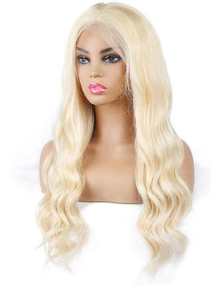 13*4 Body Wave HD/Transparent 613 Human Hair Wigs Lace Front Wig