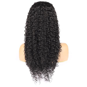 13*6 HD/ Transparent Curly Human Hair Wig